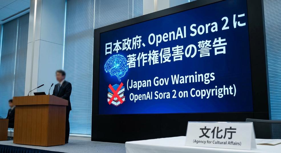 日本政府要求 OpenAI 不得通过 Sora 2 等实施任何可能侵犯版权的行为