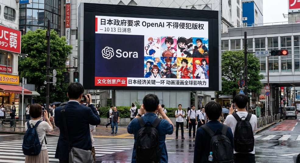 日本政府要求 OpenAI 不得通过 Sora 2 等实施任何可能侵犯版权的行为第一张图