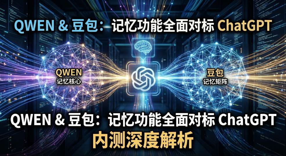 Qwen、豆包内测记忆功能，全面对标 ChatGPT