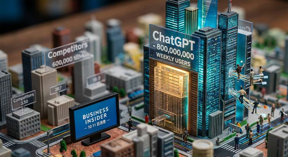 ChatGPT 周活跃用户破 8 亿，规模超竞争对手总和第二张图