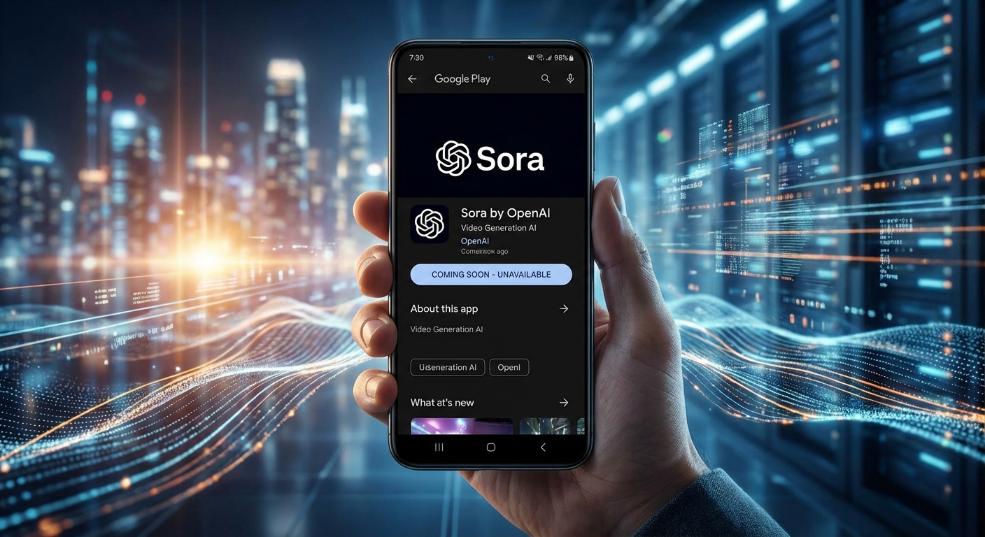 Sora by OpenAI 即将登陆安卓，应用以不可用状态现身 Google 