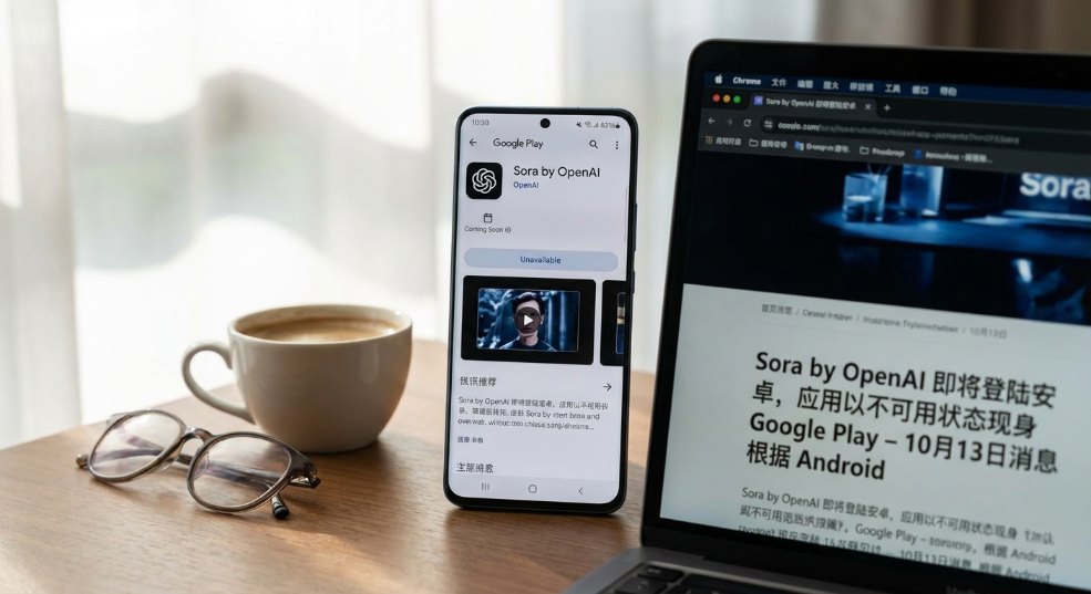 Sora by OpenAI 即将登陆安卓，应用以不可用状态现身 Google Play第一张图