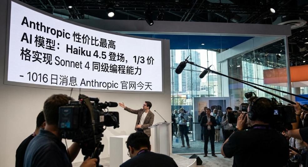 Anthropic 性价比最高 AI模型：Haiku 4.5 登场，1/3 价格实现 Sonnet 4 同级编程能力第二张图