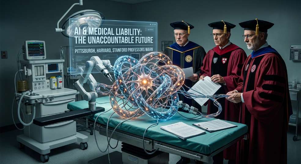 匹兹堡、哈佛、斯坦福等高校教授警告：AI 或使医疗事故更难定责