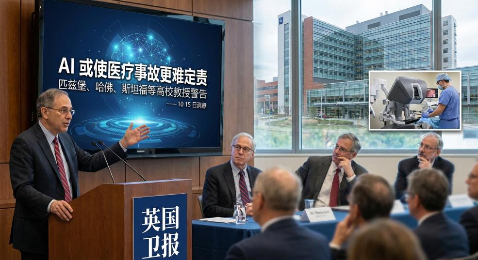 匹兹堡、哈佛、斯坦福等高校教授警告：AI 或使医疗事故更难定责第二张图