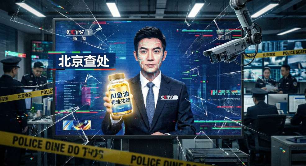 AI 冒充央视主持人卖鱼油，北京查处首例滥用 AI 技术发布虚假广告案