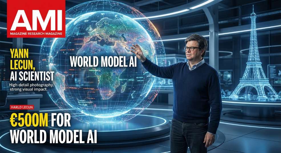 知名 AI 科学家杨立昆创办新公司 AMI，拟募资 5 亿欧元开发世界模型 AI