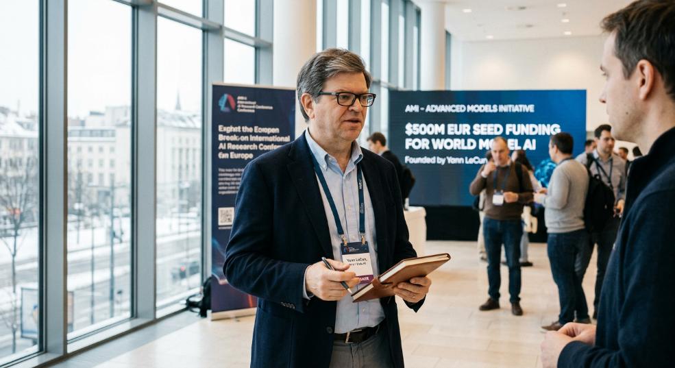 知名 AI 科学家杨立昆创办新公司 AMI，拟募资 5 亿欧元开发世界模型 AI第一张图