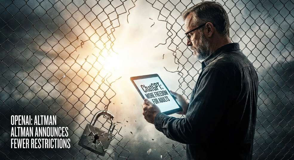 把成年人当成年人看，OpenAI 奥尔特曼宣布将为 ChatGPT 开放更多限制