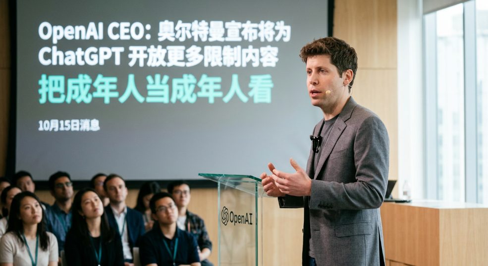 把成年人当成年人看，OpenAI 奥尔特曼宣布将为 ChatGPT 开放更多限制内容第一张图