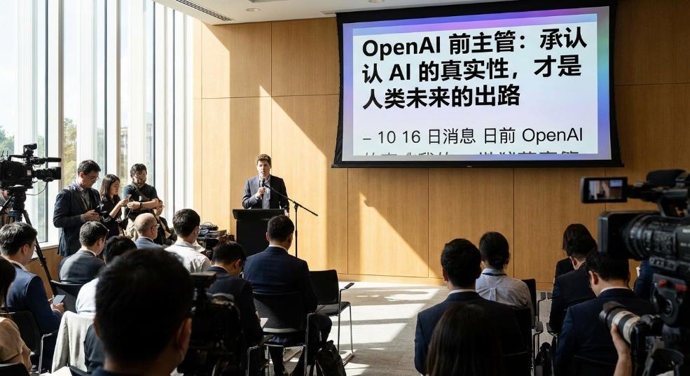 OpenAI 前主管：承认 AI 的真实性，才是人类未来的出路第一张图