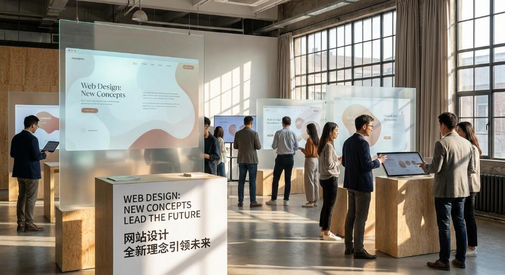 网站设计全新理念引领未来第一张图