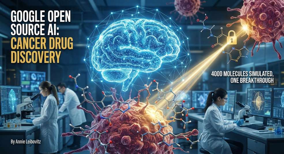 谷歌开源抗癌 AI模型：模拟 4000 种药物后锁定潜在抗癌药