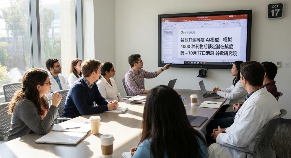 谷歌开源抗癌 AI模型：模拟 4000 种药物后锁定潜在抗癌药第一张图
