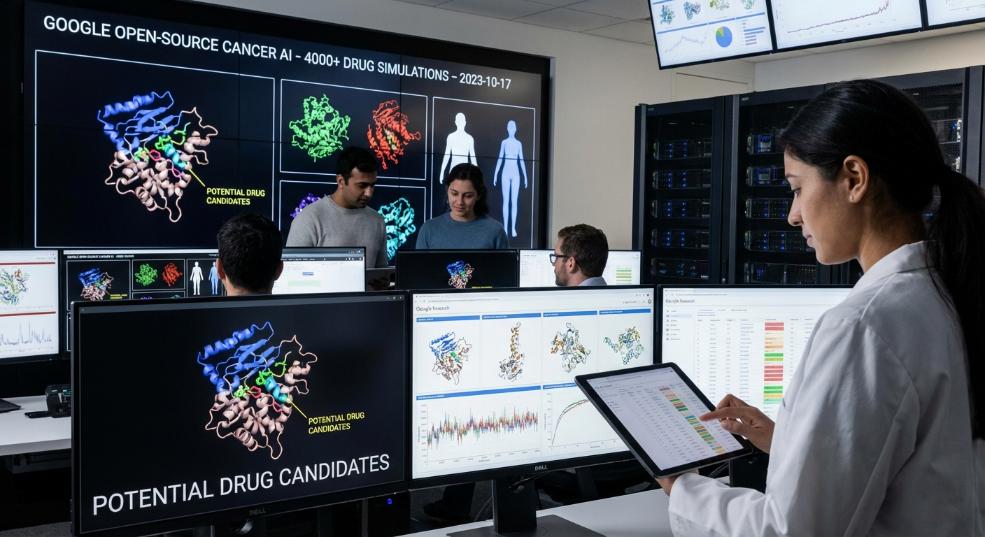 谷歌开源抗癌 AI模型：模拟 4000 种药物后锁定潜在抗癌药第二张图
