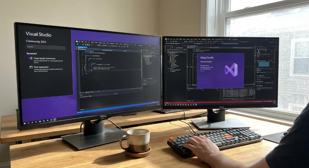 visual studio社区版和专业版区别第一张图