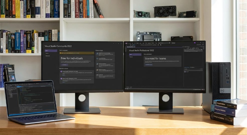 visual studio社区版和专业版区别第二张图