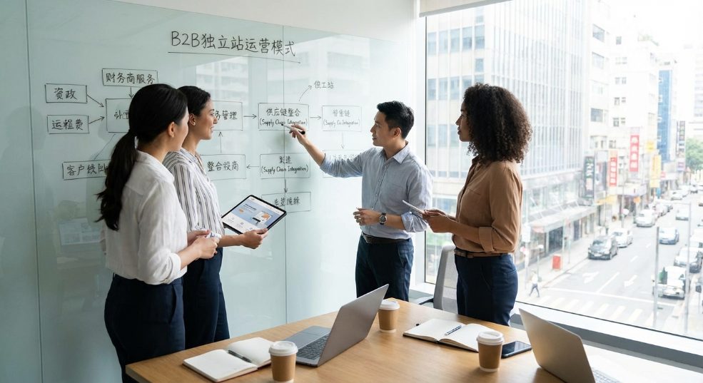 B2B独立站运营模式第一张图