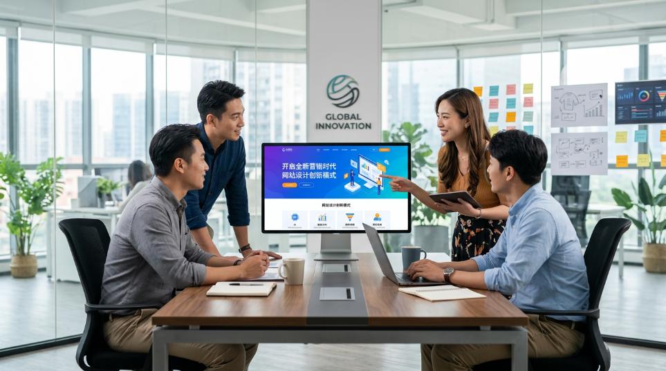 网站设计创新模式开启全新营销时代