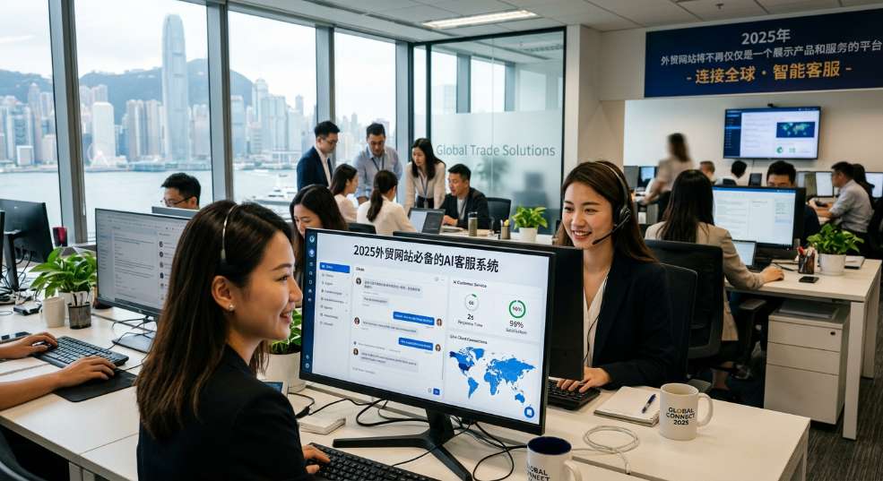 2025外贸网站必备的AI客服系统第一张图
