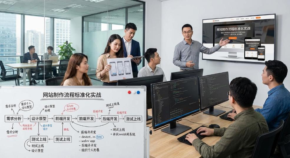 网站制作流程标准化实战第二张图