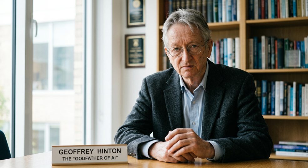 AI 教父：AI 在未来 20 年内将远比人类聪明第一张图