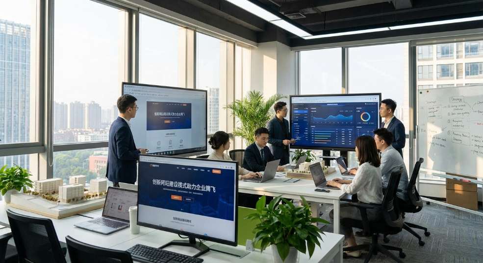 创新网站建设模式助力企业腾飞第一张图