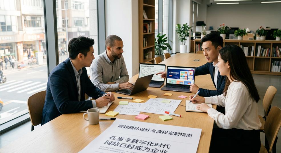 高效网站设计全流程定制指南第一张图