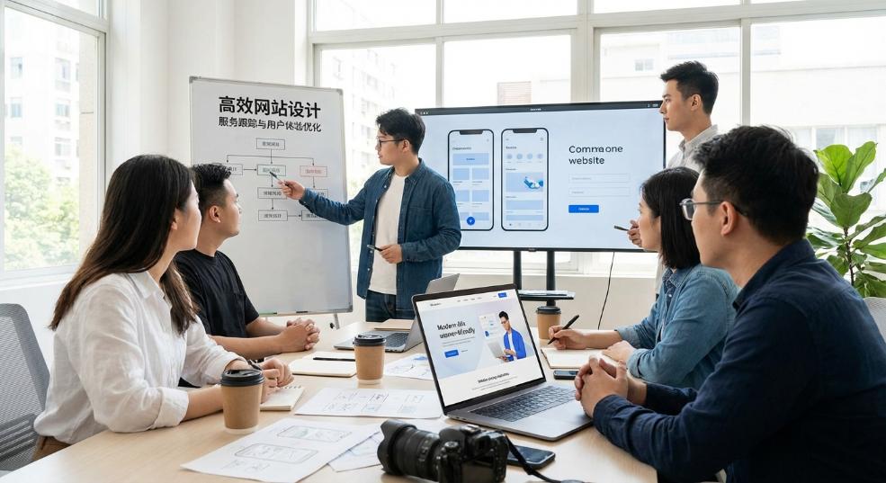 高效网站设计服务跟踪保障用户体验优化第一张图