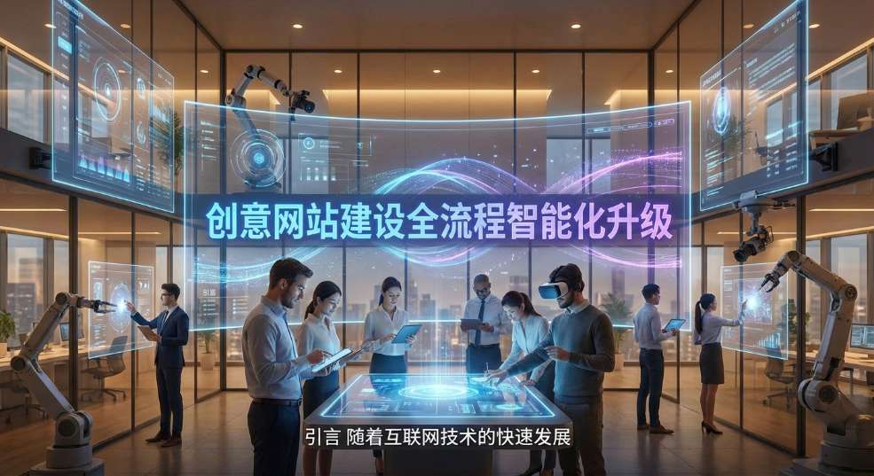 创意网站建设全流程智能化升级第二张图