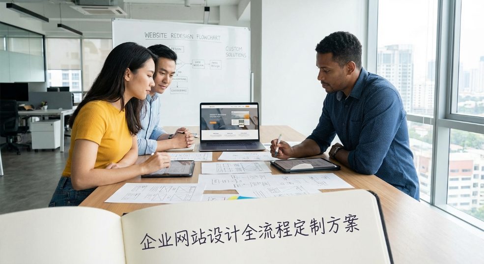 企业网站设计全流程定制方