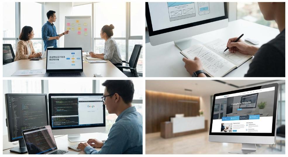 企业网站设计全流程定制方第一张图