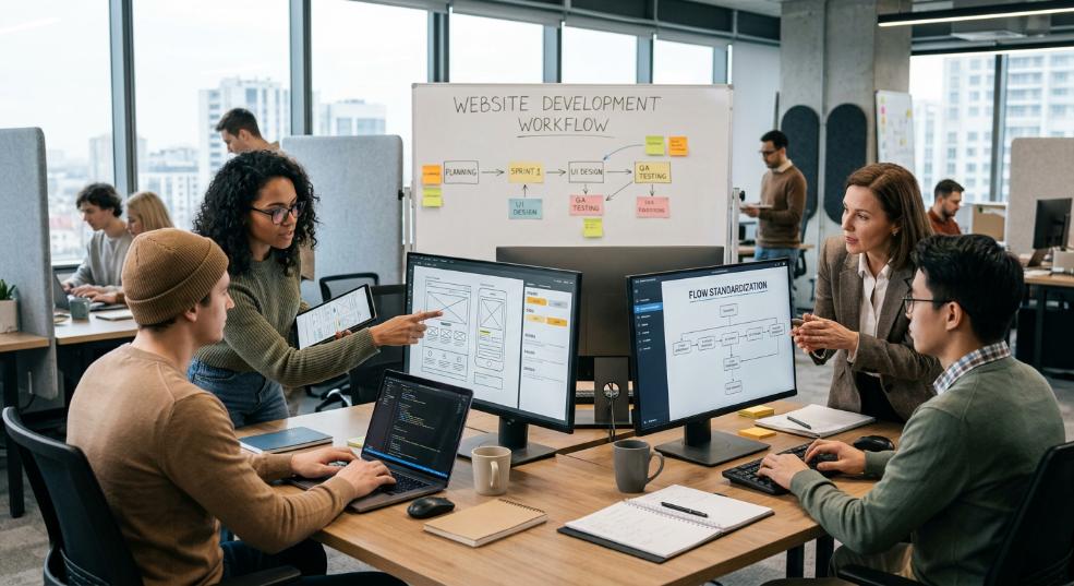 网站制作流程标准化提升开发团队效率第一张图