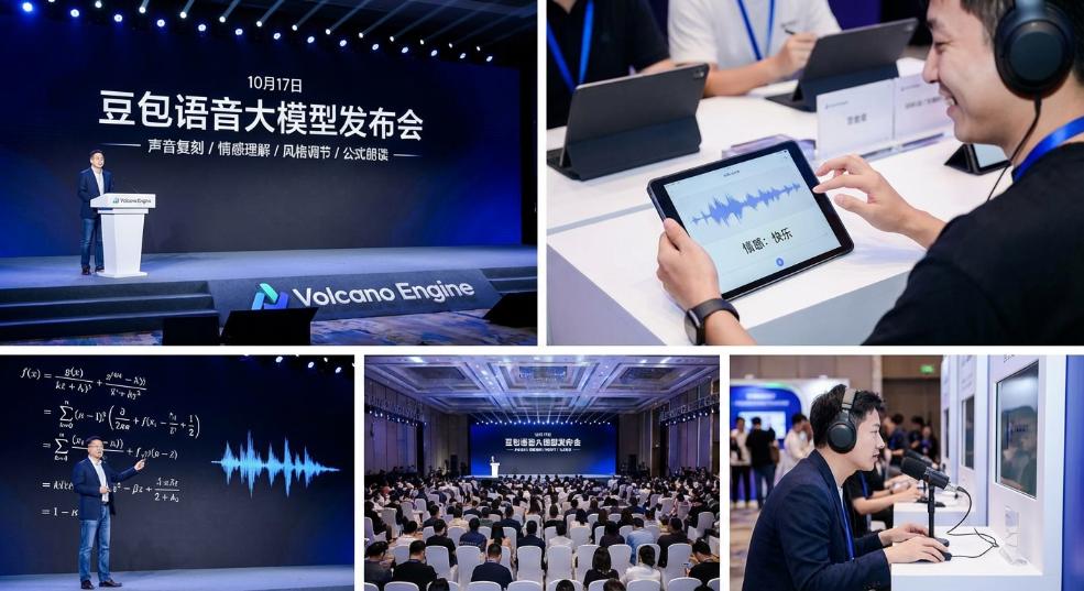 豆包发布语音合成 / 声音复刻等四款大模型：能理解情感、调节音调风格、准确读出公式第二张图