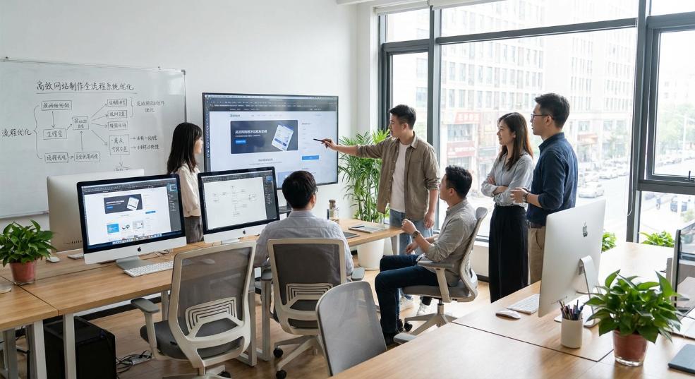 高效网站制作全流程系统优化第一张图