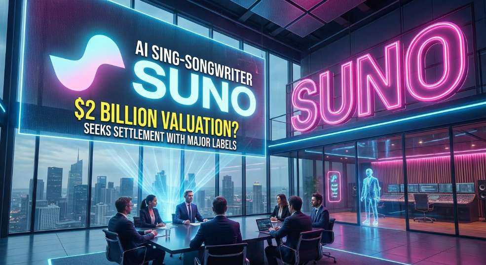 估值有望达 20 亿美元，“AI唱作人”Suno 正寻求与多家大型唱片公司和解