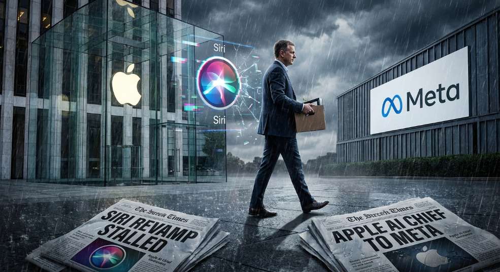 苹果 AI 搜索负责人跳槽 Meta，Siri 改造计划再遇波折