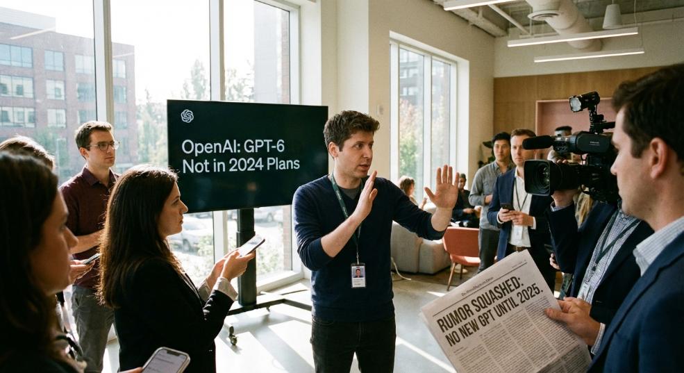 OpenAI 今年推出 GPT – 6？员工否认第一张图