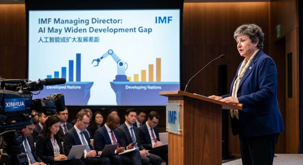 IMF 总裁：人工智能或扩大发展差距第二张图