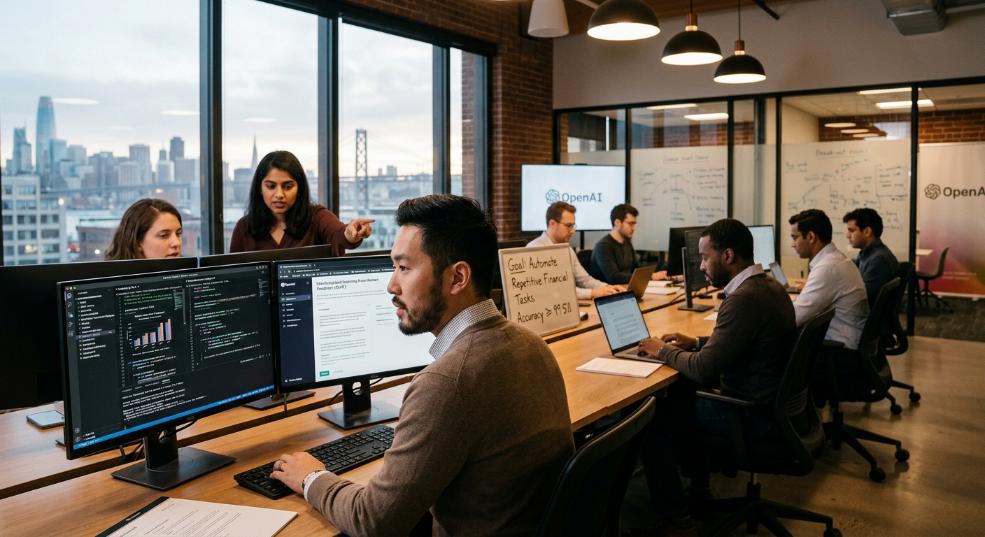OpenAI 招募逾百名前投行人士训练 AI，目标干掉初级银行从业者的重复活第二张图