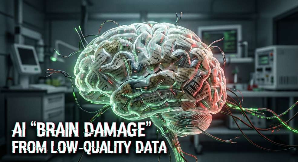 最新研究：持续喂养低质文本会对 AI 造成不可逆「脑损伤」