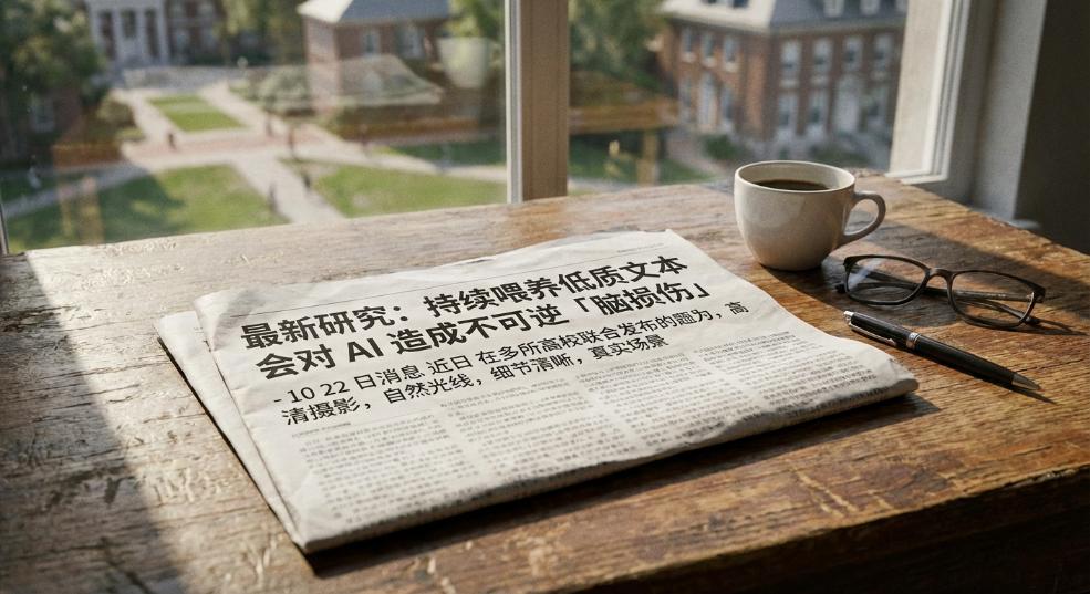 最新研究：持续喂养低质文本会对 AI 造成不可逆「脑损伤」第一张图