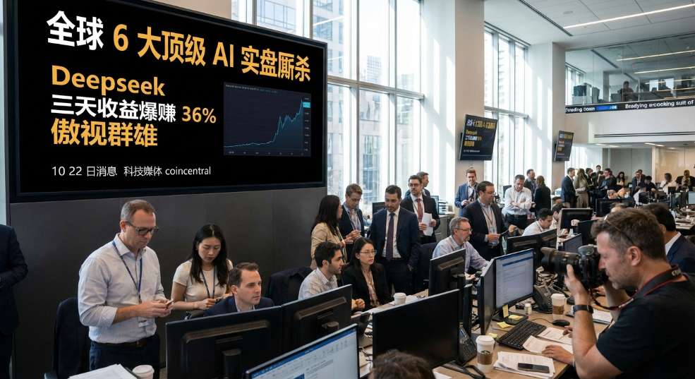 全球 6 大顶级 AI 实盘厮杀，Deepseek 三天收益爆赚 36% 傲视群雄第一张图
