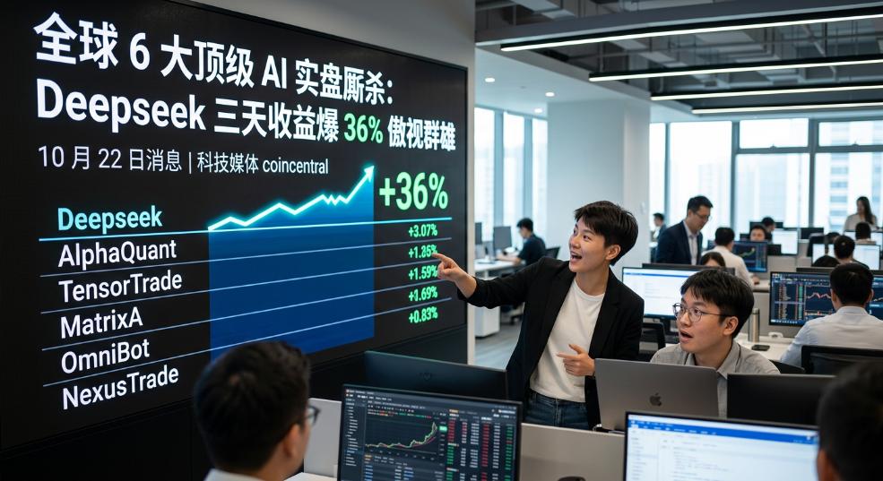 全球 6 大顶级 AI 实盘厮杀，Deepseek 三天收益爆赚 36% 傲视群雄第二张图
