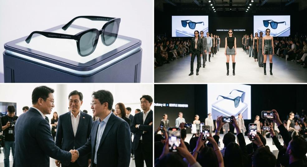 三星官宣 AI眼镜计划，联名 Gentle Monster第二张图