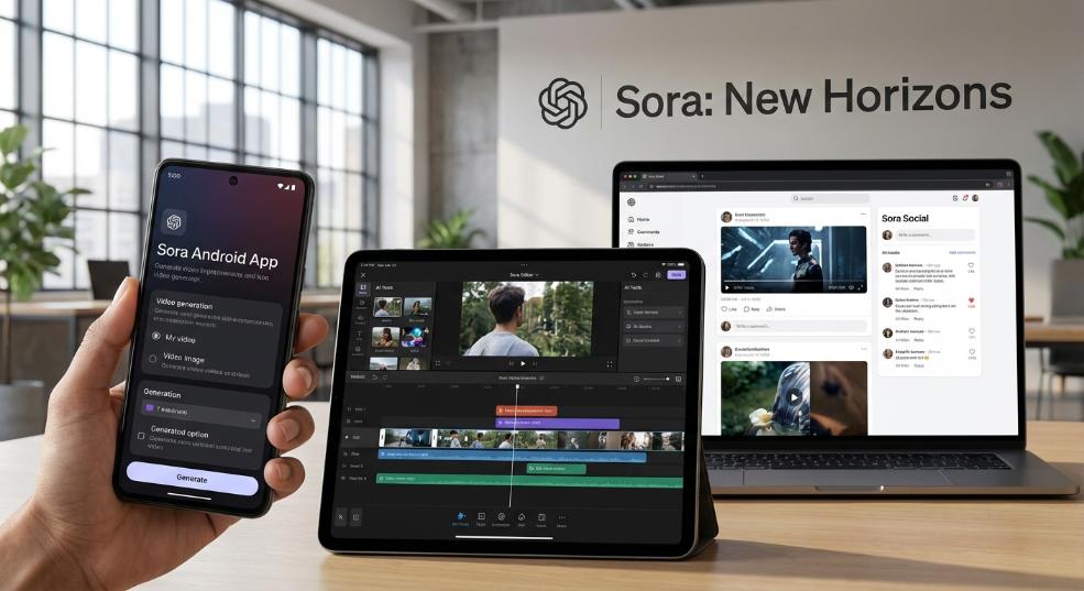 OpenAI 视频生成应用 Sora 更新在即：编辑器、安卓版 App、社交功能……第二张图