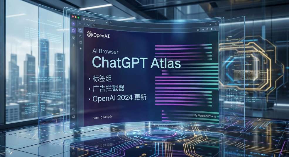 OpenAI 预告“AI浏览器”ChatGPT Atlas 未来更新：标签组、广告拦截器等第二张图