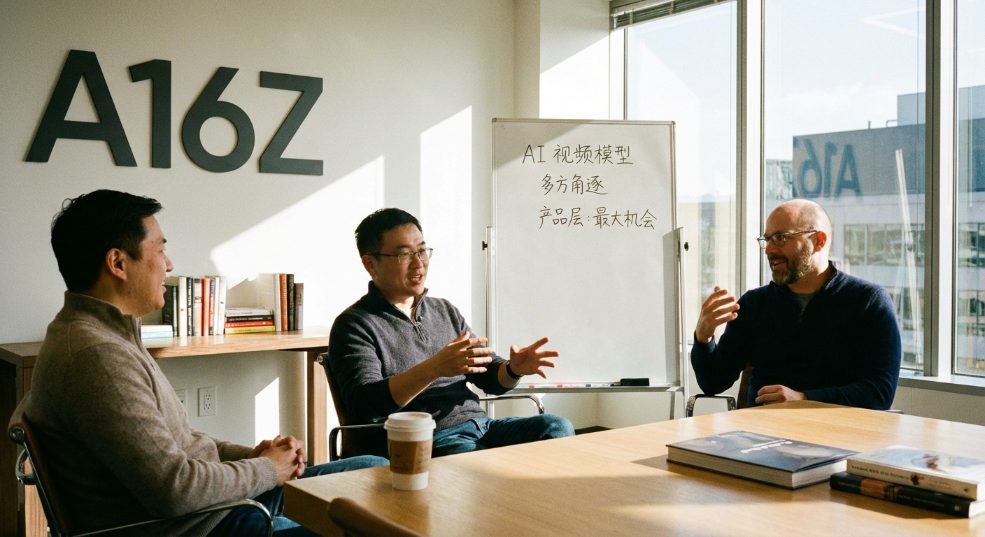 A16Z：AI 视频模型不会一家独大，产品层才是最大机会第一张图