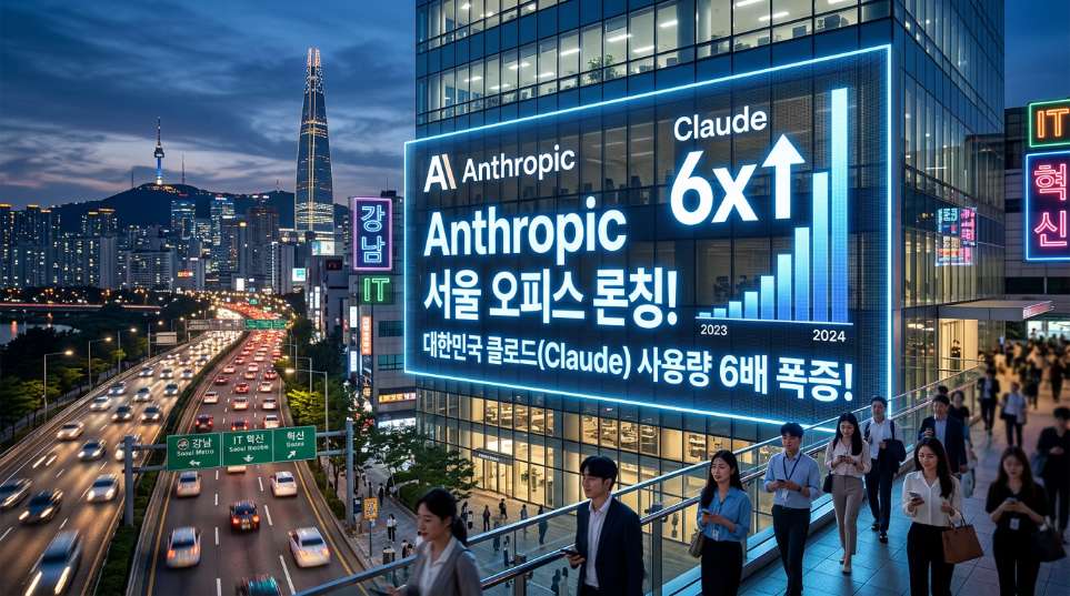 Anthropic 首尔办公室落地在即，Claude 使用量在韩激增 6 倍