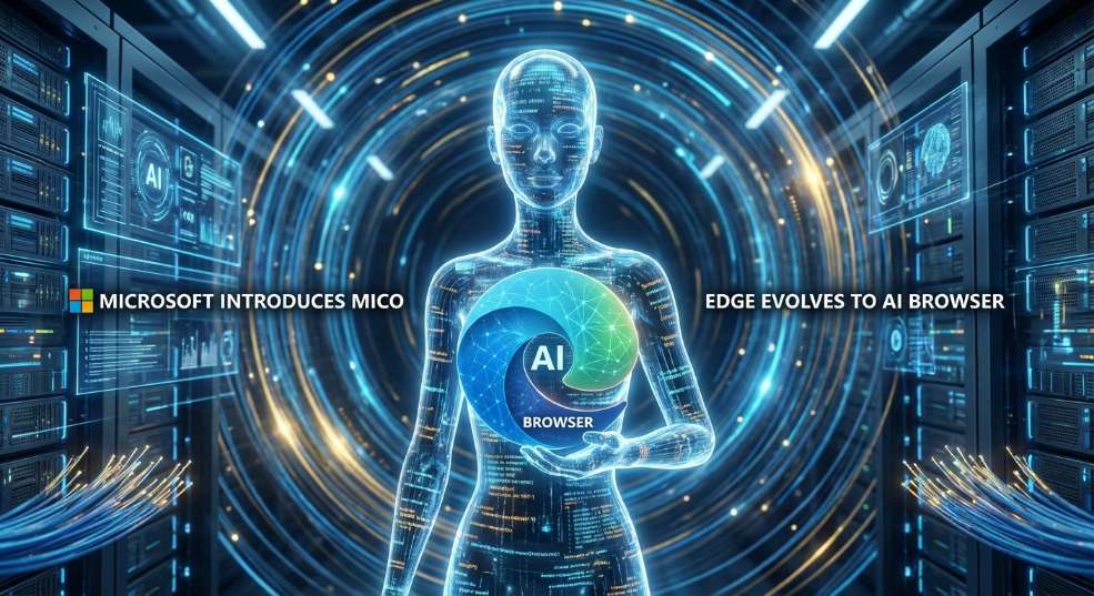 微软发布全新 AI 形象「Mico」，Edge 将进化为「AI浏览器」